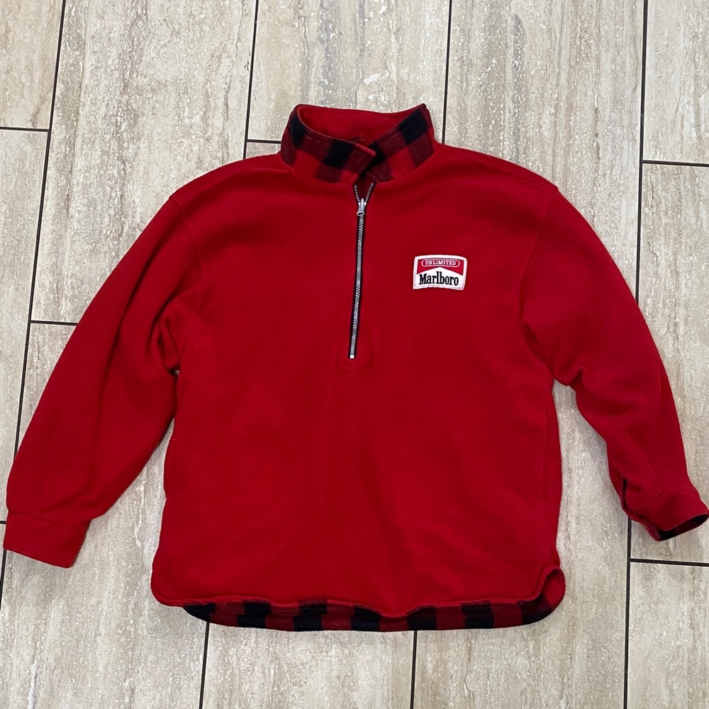 Vintage Marlboro Reversible Sweater Perfect Condition